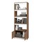 Manhattan Comfort Ratzer Bookcase in Brown and White BC-316AMC192 - alternate 8